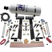 Load image into Gallery viewer, Nitrous Express 6 Cyl SX2 Dual Stage Nozzle Nitrous Kit w/15lb Bottle