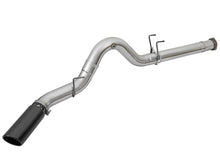 Load image into Gallery viewer, aFe ATLAS 5in DPF-Back Alum Steel Exhaust System w/Black Tip 2017 Ford Diesel Trucks V8-6.7L (td) - eliteracefab.com