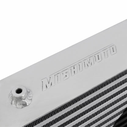 Mishimoto Universal Silver G Line Bar & Plate Intercooler Overall Size: 24.5x11.75x3 Core Size: 17.5 - eliteracefab.com