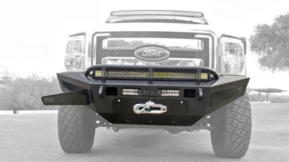 Addictive Desert Designs 11-16 Ford F-250 Super Duty HoneyBadger Front Bumper w/ Storage Box Addictive Desert Designs