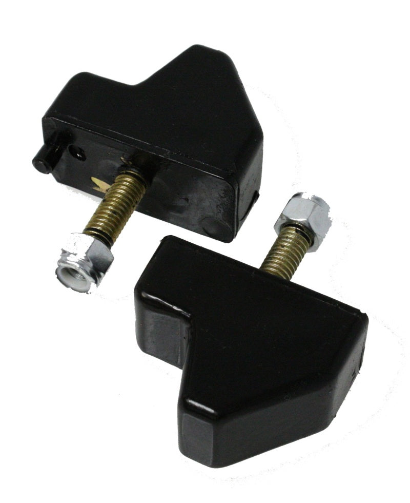 Energy Suspension GM Style Black Front Bump Stop Set