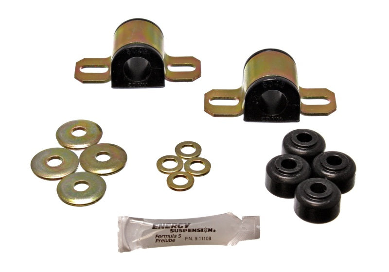 Energy Suspension 90-94 Mitsubishi Eclipse AWD Black 20mm Rear Sway Bar Bushings (Sway bar end link - eliteracefab.com