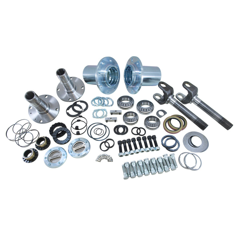 Yukon Gear Spin Free Locking Hub Conversion Kit For Dana 60 & Aam / 00-08 SRW Dodge - eliteracefab.com