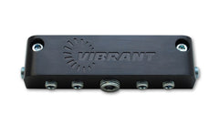 Vibrant Aluminum Vacuum Manifold (new design) - Black - eliteracefab.com