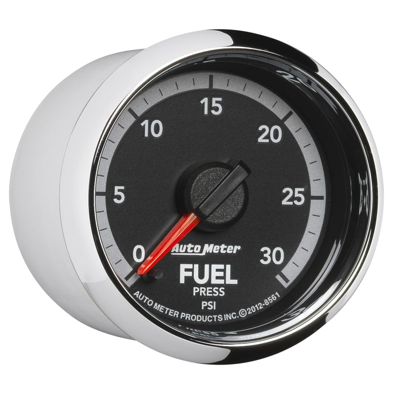 Autometer Factory Match 52.4mm Full Sweep Electronic 0-30 PSI Fuel Pressure Gauge Dodge 4th Gen - eliteracefab.com