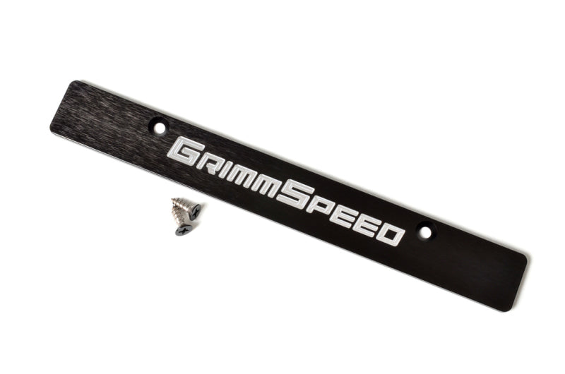 GrimmSpeed 06-14 Subaru Impreza/WRX/STi License Plate Delete Plate - eliteracefab.com