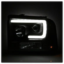 Load image into Gallery viewer, Spyder Ford F150 2005-2007 Projector Headlights - Light Bar DRL LED - Black PRO-YD-FS05V2-LB-BK - eliteracefab.com