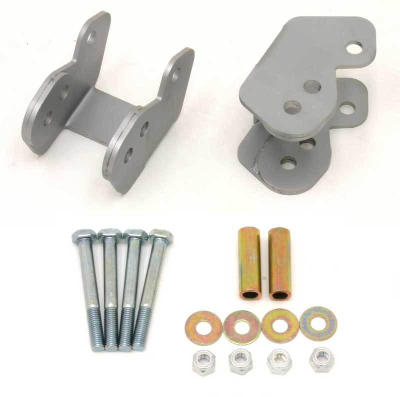 BMR 82-02 3rd Gen F-Body Weld-On Control Arm Relocation Brackets - Natural
