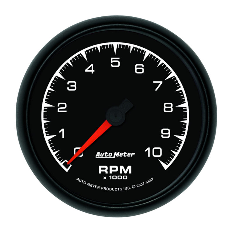 Autometer ES 3-3/8in TACH 10000 RPM IN-DASH 5997
