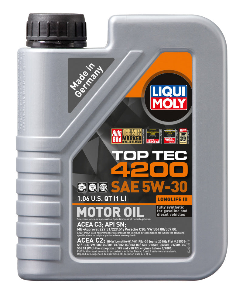 LIQUI MOLY 1L Top Tec 4200 Motor Oil 5W30 LIQUI MOLY