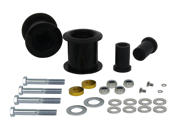 Whiteline 08+ Ford Focus / 04-09 Mazda 3 Front Anti-Lift/Caster - C/A Lower Inner Rear Bushing - eliteracefab.com