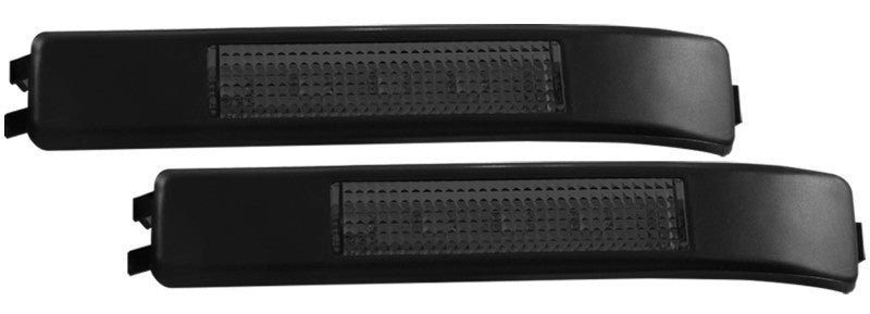 ANZO USA Ford F-150 All Models Led Mirror Lights Smoke W/ Amber Led; 2009-2014 - eliteracefab.com