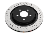 DBA 18-21 Kia Stinger Rear 4000 Series Drilled Rotor