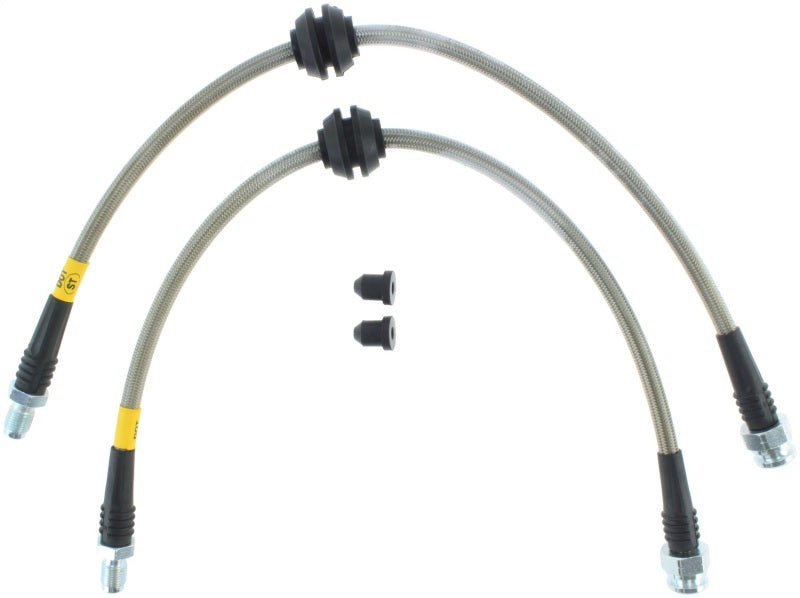 STOPTECH 07-09 MAZDASPEED3 / 04-07 MAZDA 3 STAINLESS STEEL REAR BRAKE LINES, 950.61504 - eliteracefab.com