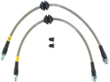 Load image into Gallery viewer, STOPTECH 07-09 MAZDASPEED3 / 04-07 MAZDA 3 STAINLESS STEEL REAR BRAKE LINES, 950.61504 - eliteracefab.com