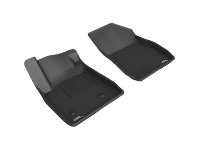 3D MAXpider L1BC04311509 2021 Buick Encore GX FWD 20-21 / Chevy Trailblazer FWD Kagu 1st Row Floormats - Black