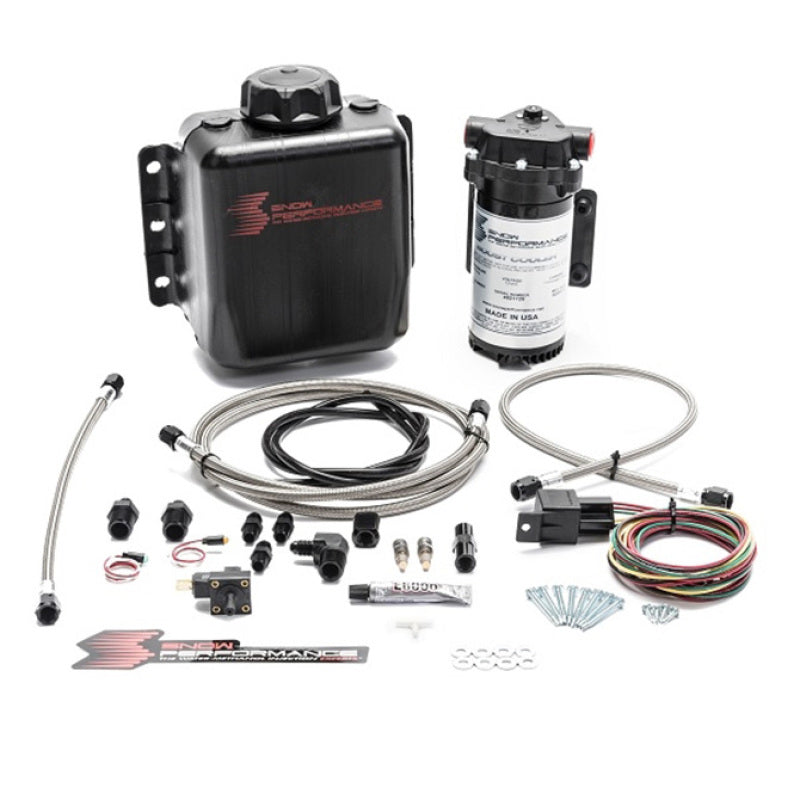 Snow Performance Stg 1 Boost Cooler Water Injection Kit TD (w/SS Braided Line & 4AN Fittings) - eliteracefab.com