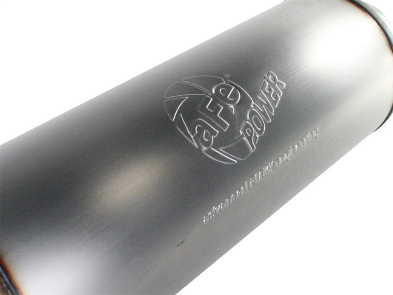 aFe LARGE Bore HD Exhausts Cat-Back SS-409 EXH CB Ford Diesel Trucks 03-07 V8-6.0L (td) - eliteracefab.com