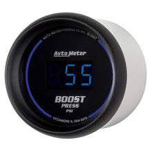 Load image into Gallery viewer, Autometer Cobalt Digital 52mm Digital 5-60 PSI Boost Gauge.