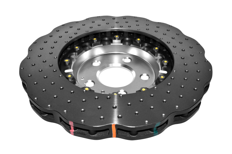 DBA 14-20 Audi A6 (w/345mm Front Rotor) Front 5000 Series Cross Drilled Rotor w/Silver Hat DBA