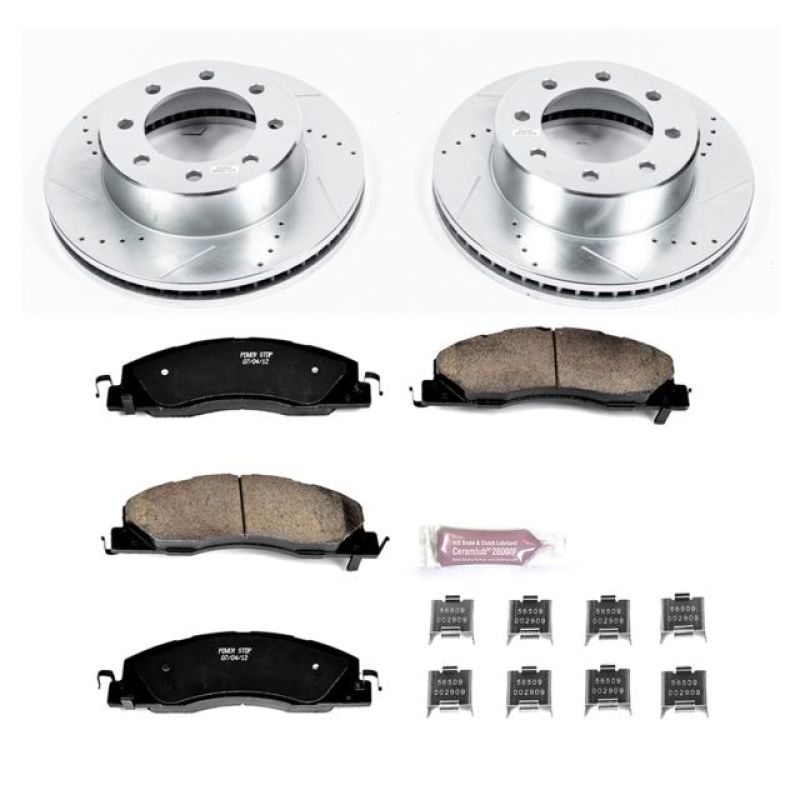 Power Stop 09-10 Dodge Ram 2500 Front Z23 Evolution Sport Brake Kit - eliteracefab.com