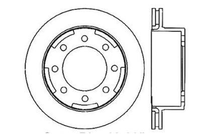 StopTech 03-06/08-09 Chevy Avalanche 2500 / 04-09 Silverado 3500 4WD/06-09 2WD (Single Rear Wheel) Stoptech