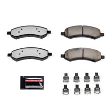 Load image into Gallery viewer, Power Stop 07-09 Chrysler Aspen Front Z36 Truck &amp; Tow Brake Pads w/Hardware - eliteracefab.com