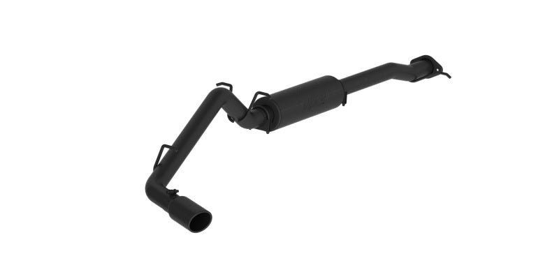 MBRP 2015 Chevy/GMC Colorado/Canyon 2.5L & 3.6L Black Coated 3in C/B Single Side Exit - eliteracefab.com