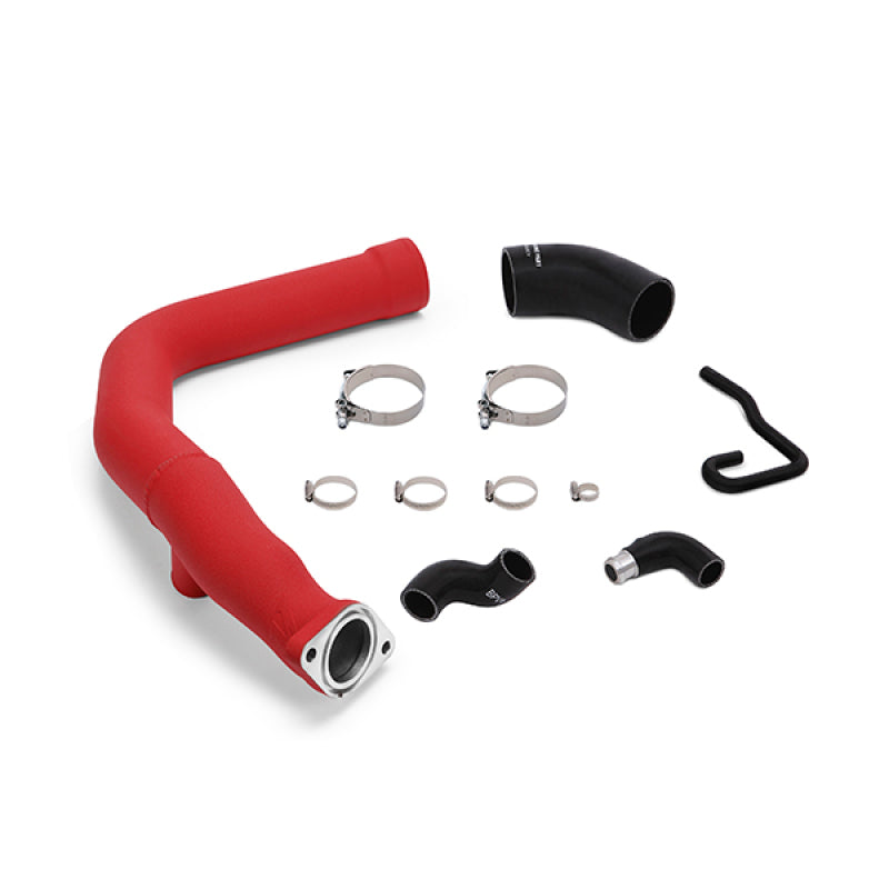 Mishimoto 2015 Subaru WRX Charge Pipe Kit - Wrinkle Red - eliteracefab.com