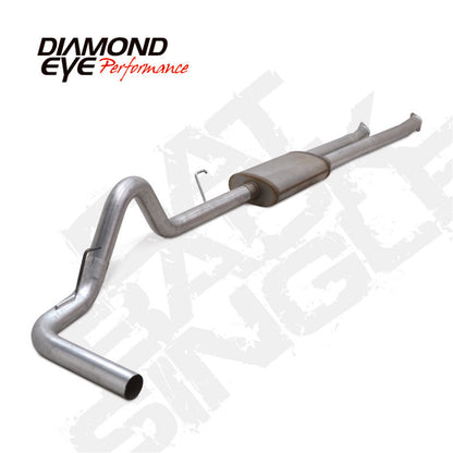 Diamond Eye KIT 3-1/2in CB SGL AL: 2010-2014 TOYOTA TUNDRA 5.7L-GAS APP Diamond Eye Performance