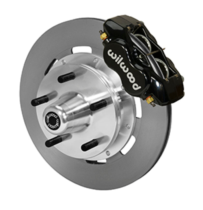 Wilwood Forged Dynalite Front Kit 19.00in Plain Rotor Black WWE ProSpindle (5x5.00in Hub) Wilwood