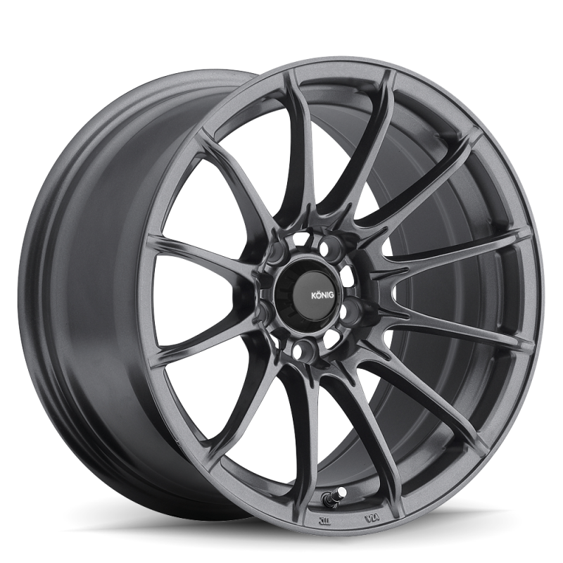 Konig Dial In 15x7 4x100 ET35 Matte Grey - eliteracefab.com