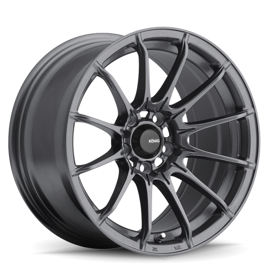 Konig Dial In 15x8 4x100 ET25 Matte Grey - eliteracefab.com