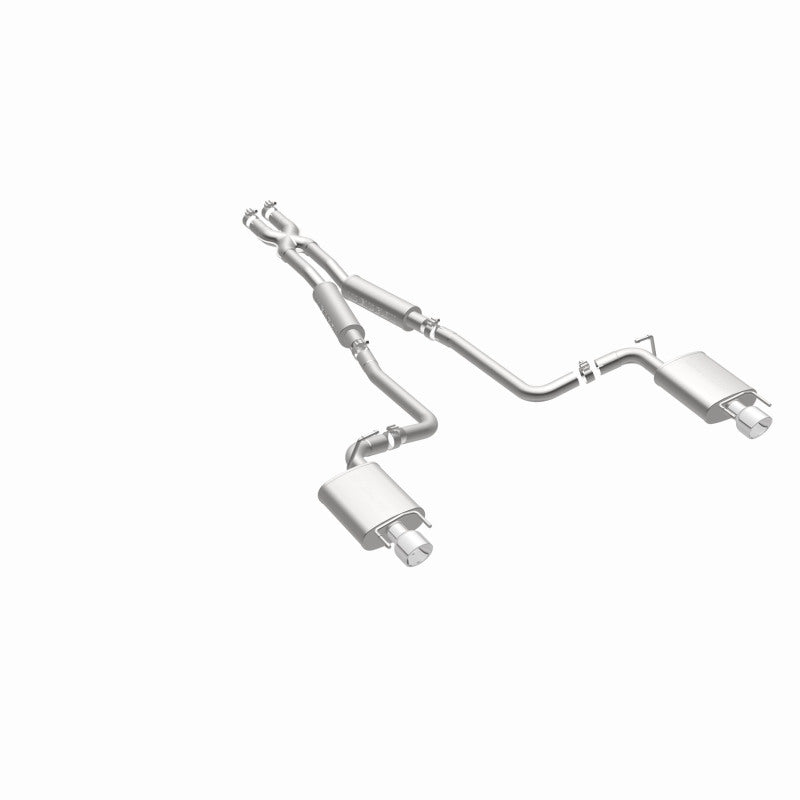 MagnaFlow 10-12 Cadillac CTS V6 3.0L (Exc AWD) Dual Split Rear Exit Stainless Cat Back Perf Exhaust Magnaflow