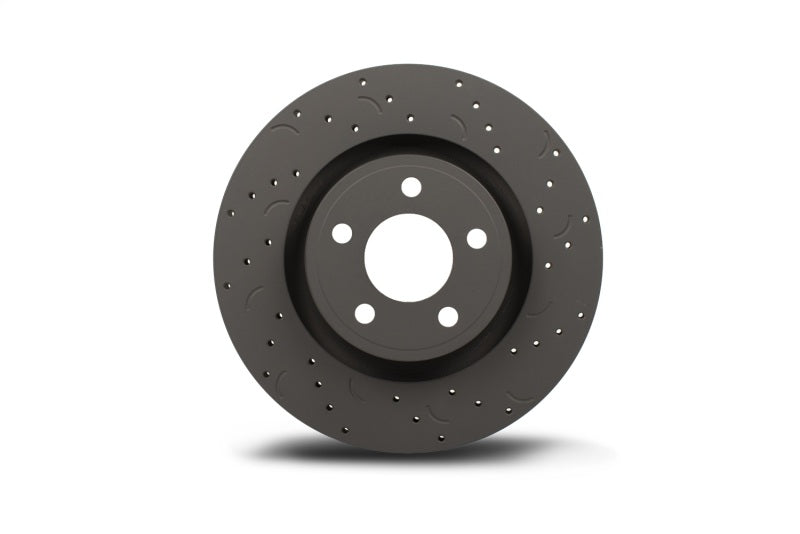 Hawk Talon 2011 Dodge Durango Vented Rear Axle Drilled and Slotted Rear Brake Rotor Set - eliteracefab.com