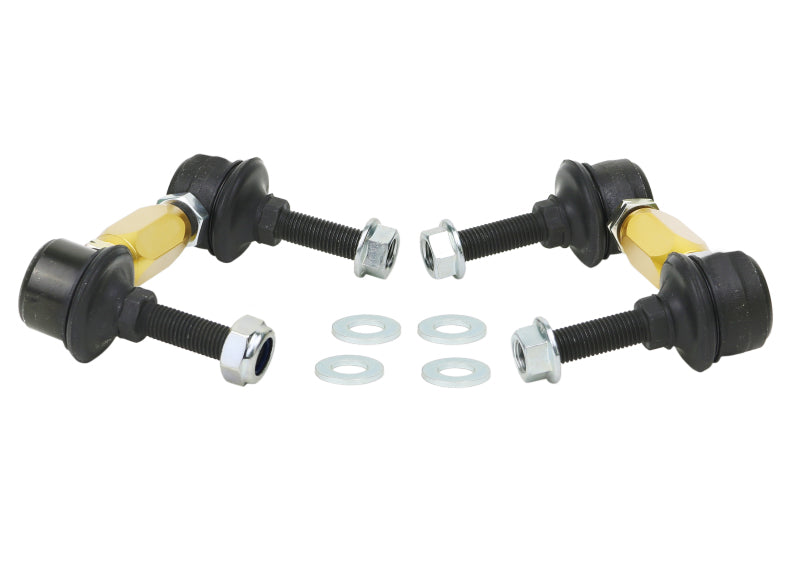 Whiteline Universal Swaybar Link Kit-Heavy Duty Adjustable Ball Joint - eliteracefab.com