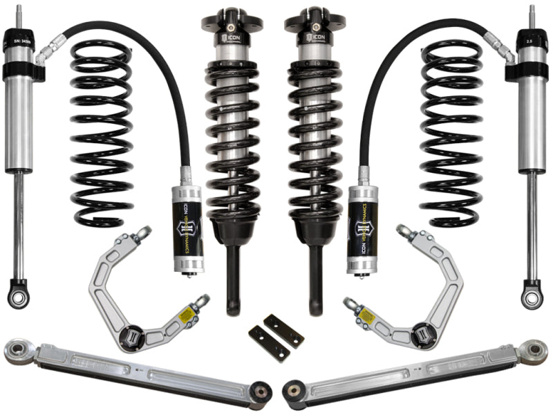 ICON 03-09 Toyota 4Runner/FJ 0-3.5in Stage 4 Suspension System w/Billet Uca - eliteracefab.com