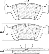 Load image into Gallery viewer, STOPTECH 96-02 BMW Z3 / 03-08 Z4 / 97-00 323 FRONT BRAKE PADS, 308.05580 - eliteracefab.com