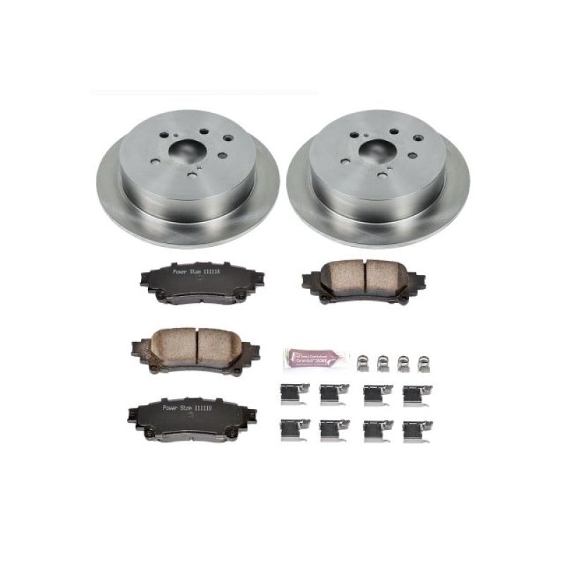 Power Stop 10-15 Lexus RX350 Rear Autospecialty Brake Kit - eliteracefab.com