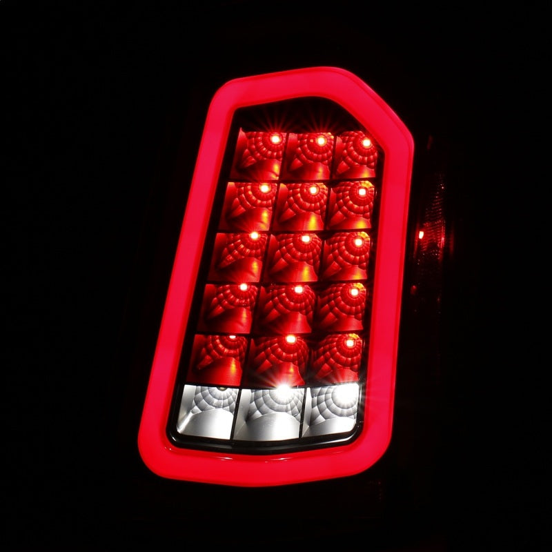 ANZO 11-14 Chrysler 300 LED Taillights Black w/ Sequential - eliteracefab.com