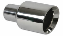 Load image into Gallery viewer, Vibrant 3.5in Round SS Exhaust Tip (Double Wall Angle Cut Beveled Outlet) - eliteracefab.com