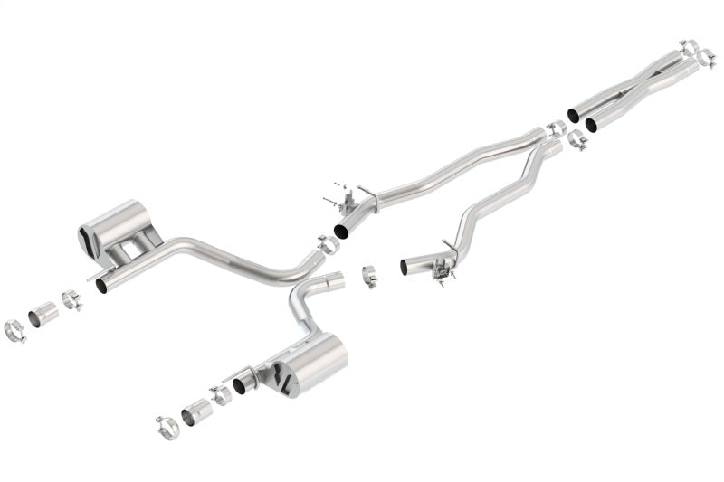 Borla 15-16 Dodge Challenger SRT/Scat Pcak 6.4L V8 ATAK Catback Exhaust - eliteracefab.com