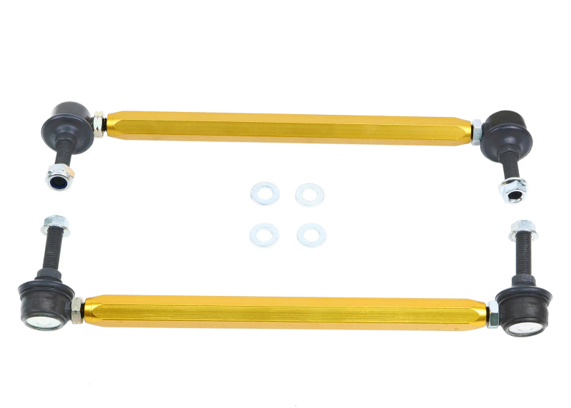 Whiteline Universal Swaybar Link Kit Heavy Duty Adjustable Steel Ball Joint - eliteracefab.com