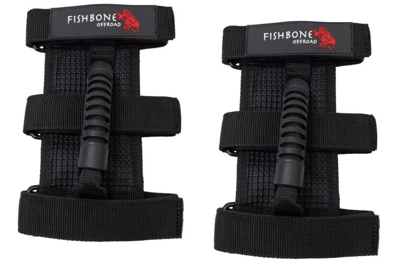 Fishbone Offroad Grab Handles w Three Straps Fishbone Offroad