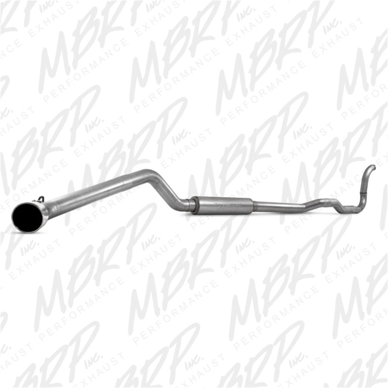 MBRP 88-93 Dodge 2500/3500 Cummins 4WD ONLY Turbo Back Single Side Exit Alum Exhaust System - eliteracefab.com