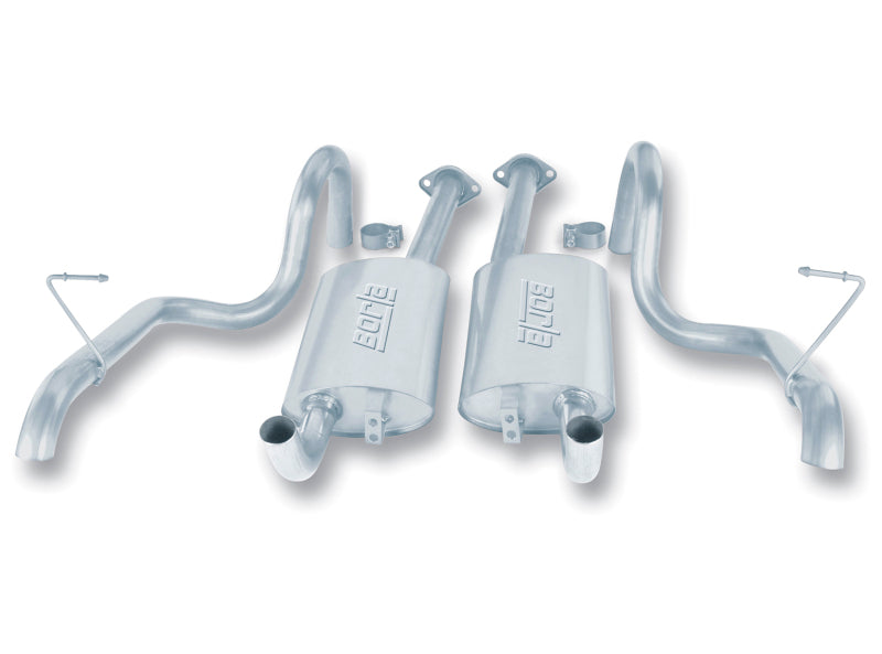 Borla 87-93 Ford Mustang GT 5.0L 8cyl SS Catback Exhaust - eliteracefab.com