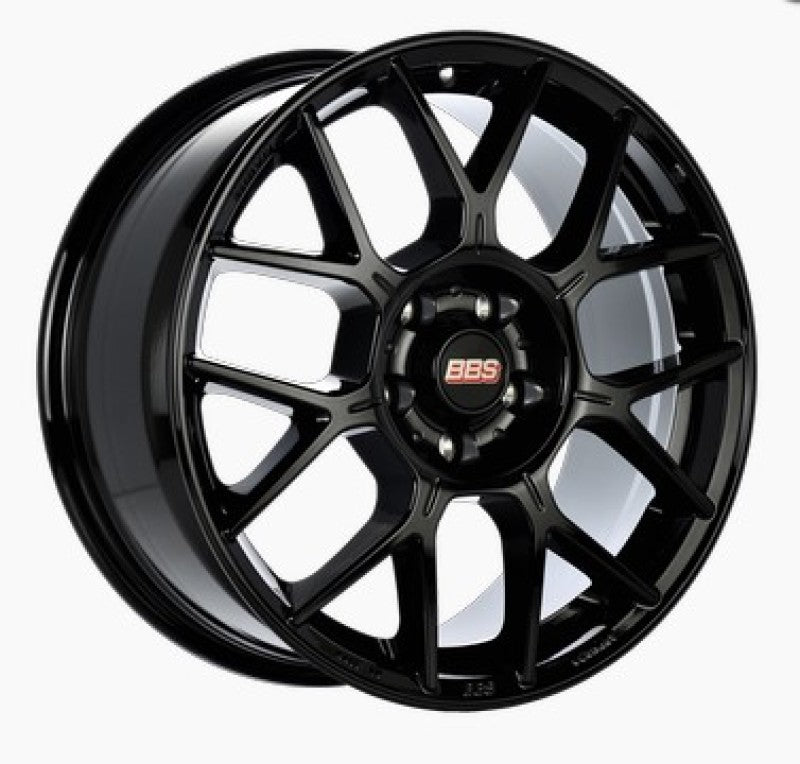 BBS XR 18x8 5x100 ET45 Gloss Black Wheel - 70mm PFS/Clip Required XR0108BG