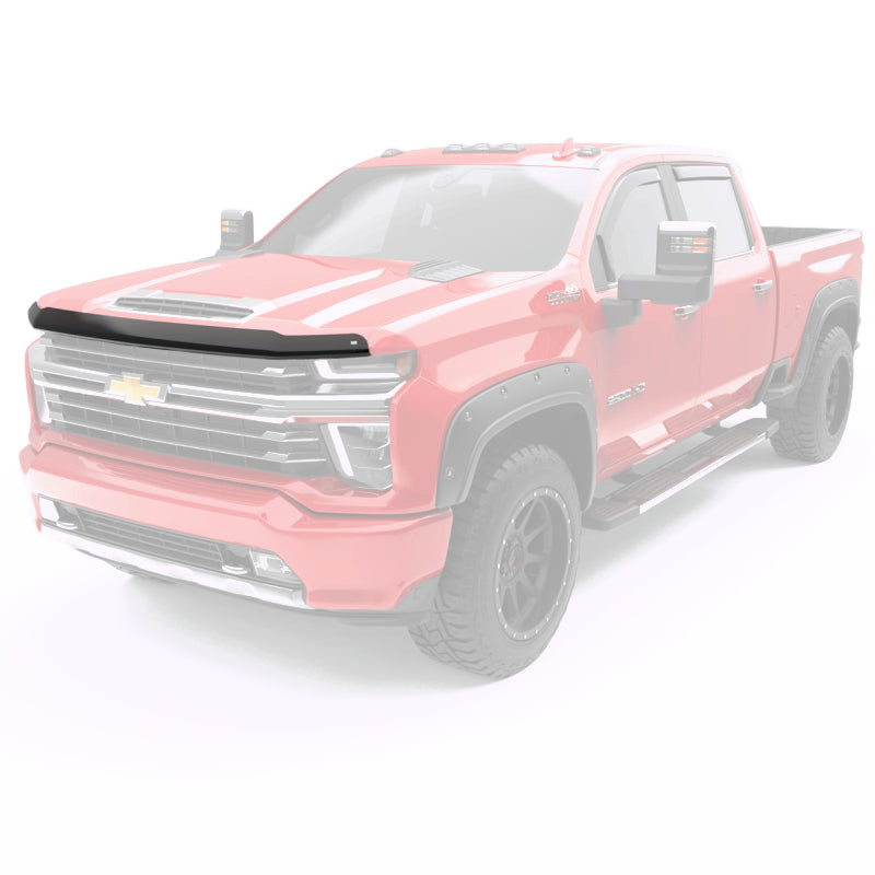 EGR 20-23 Chevrolet Silverado 2500 HD / 3500 HD Superguard Hood Shield (301885) - Matte Black