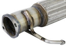 Load image into Gallery viewer, aFe Power Twisted Steel SS304 Downpipe 2.5in w/Cat 17-18 Hyundai Elantra L4-1.6L (t)