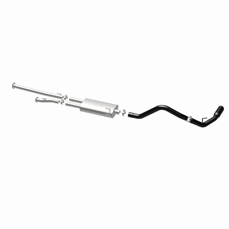MagnaFlow Cat-Back Exhaust 09-13 Toyota Tundra V8 5.7L 3in SS Black Tip Single Side Exit Magnaflow